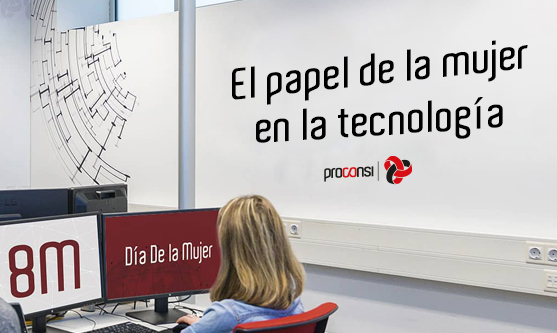Oficinas de Proconsi decoradas el 8 de marzo en apoyo a la igualdad de género y el talento femenino