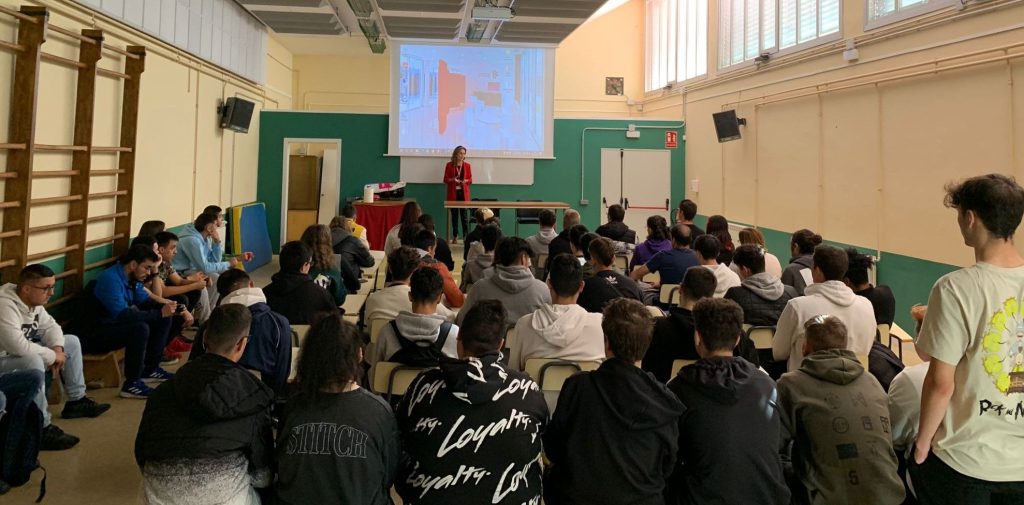 Presentación de Proconsi en el Instituto San Andrés para el fomento del empleo técnico y las vocaciones digitales