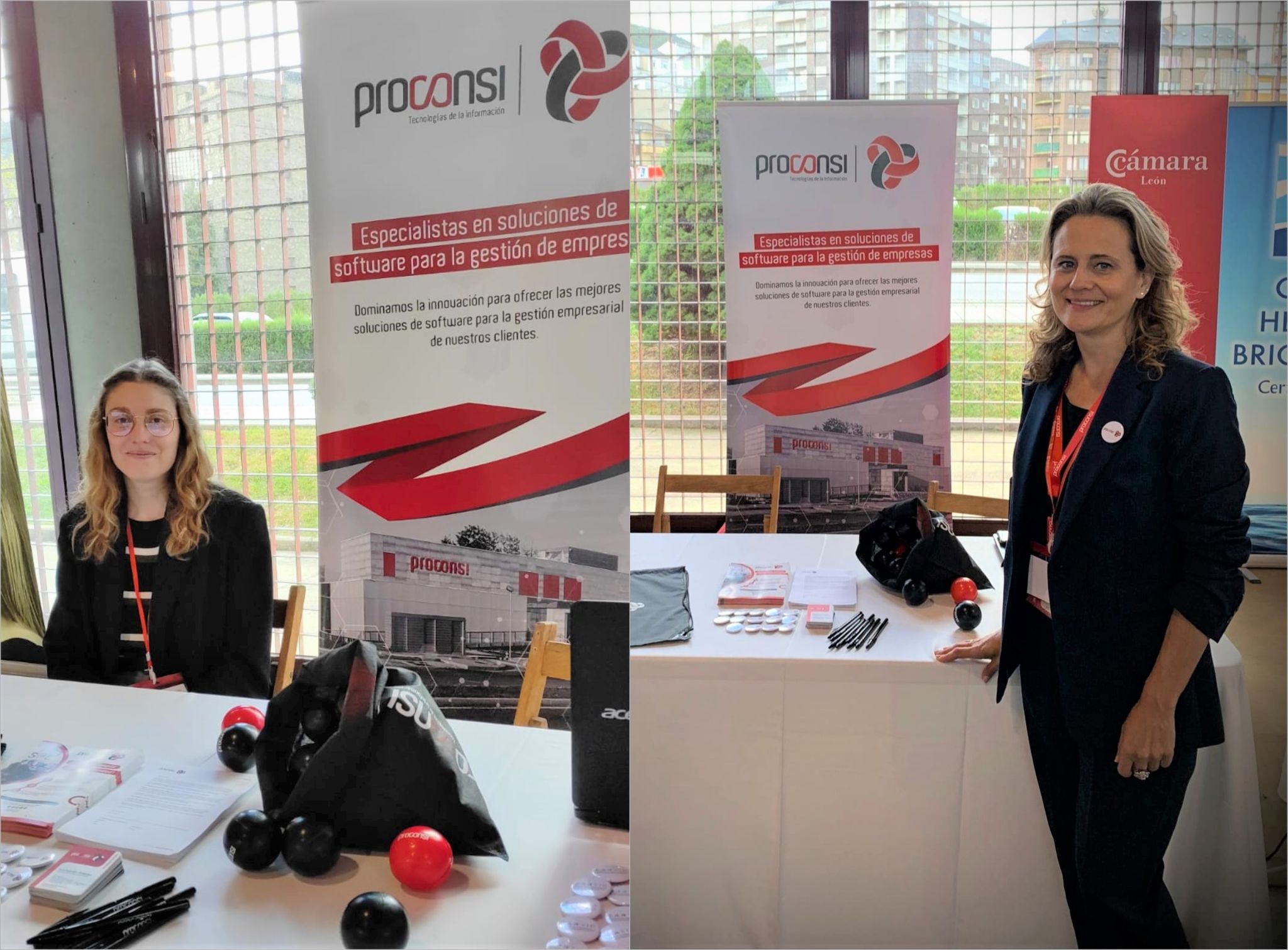 Participación de Proconsi en la Feria de Empleo y Emprendimiento organizada por la Cámara de Comercio de León