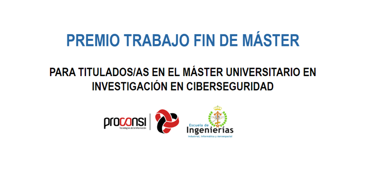 Premio Proconsi al mejor Trabajo Fin de Máster 2024 para el impulso del talento joven