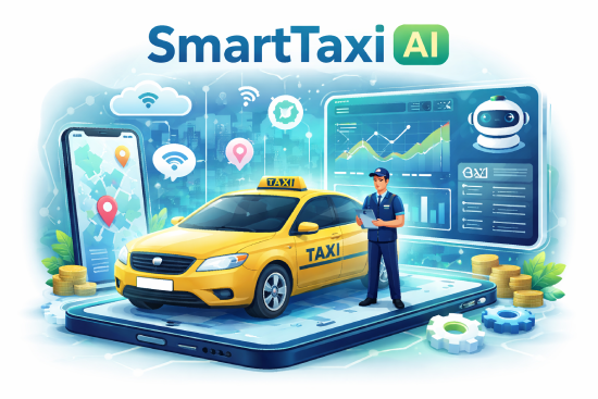 SmartTaxi AI gestión integral taxis