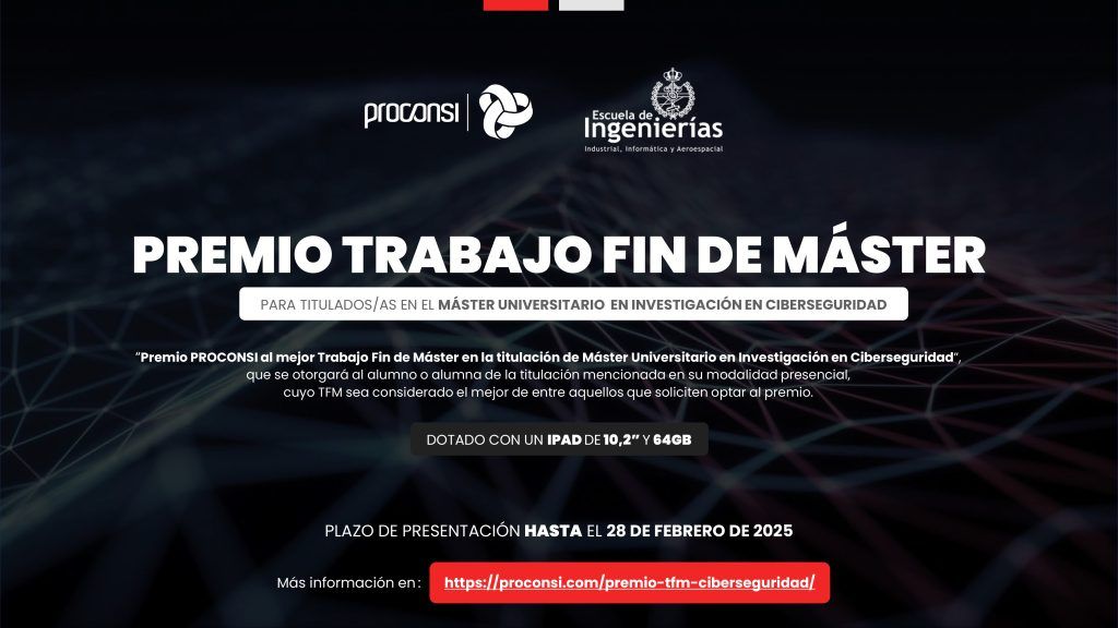 PREMIO PROCONSI TFM Máster Ciberseguridad Diapositiva 2025