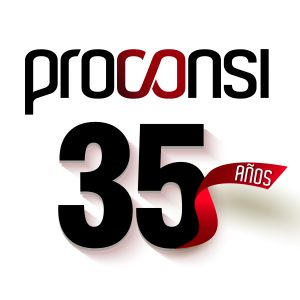 logotipo proconsi 35 años