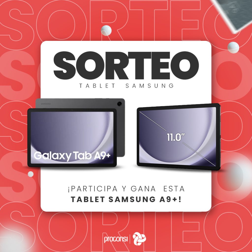 Sorteo Tablet Samsung